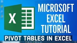 Microsoft Excel Tutorial - Pivot Tables in Excel  | How to Create a Pivot Table in Excel