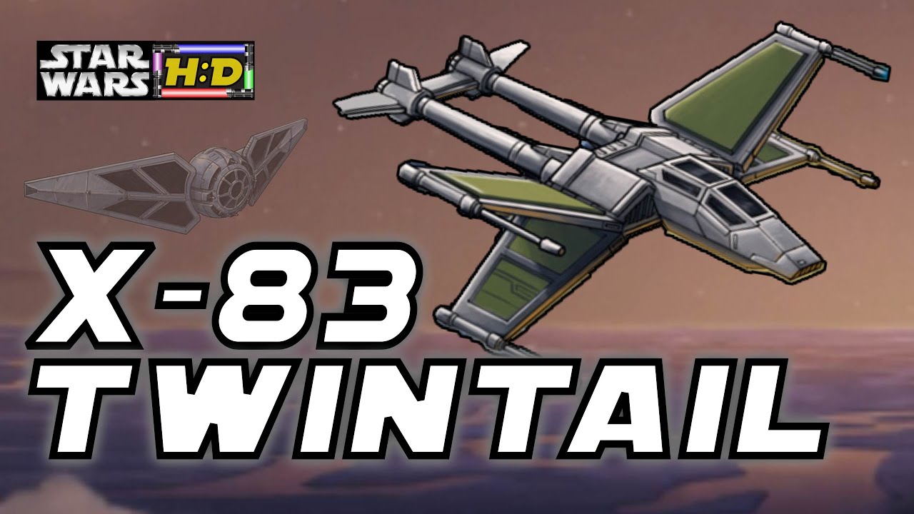 SECRETS OF THE X-83 TWINTAIL FIGHTER - Cade Skywalker/Legacy Series ...