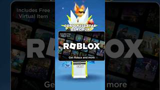 como RESGATAR seu GIFT CARD do ROBLOX (ROBUX)