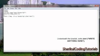 Javascript alert box - Notepad tutorial - YouTube.mp4 by chandan