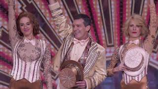 Actuación de Antonio Banderas y A Chorus Line en los Goya 2020