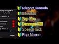 cheat ff terbaru 2022|| MOD MENU AUTOHEADSHOT, DRIVESKILL, TELEPORTGRANADA Work All Device😱🎯