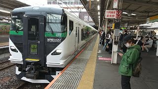 【OM-93編成もついに集約臨に運用入り！】E257系5000番台OM-93編成修学旅行臨時列車籠原行き大宮駅発車