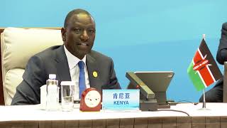 H E Ruto An SGR Connecting African Countries will open up inter Africa trade which will better our E