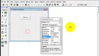 How to Adjust the Background color to Command Button in VB 6 0