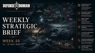 Weekly Strategic Brief | Week 20-2026 | Strategic Uncertainty, Maritime Security and Global Risk