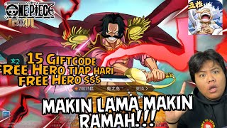 GAME ONE PIECE YANG LEGENDS YANG RAMAH MODAL LOGIN DAPAT SEMUA HERONYA one piece set sail