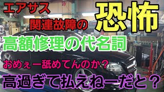 【貧乏人ざまぁー】輸入車エアサス故障修理・・あまりに高額過ぎて助けてだと！？■情けない大人www