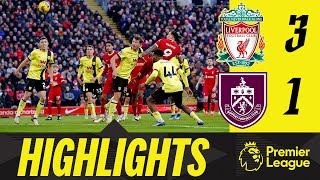 Jota & Nunez Strikes Deny Clarets At Anfield | HIGHLIGHTS | Liverpool 3-1 Burnley