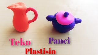 Membuat Teko Dan Panci Yang Cantik Dari Plastisin-Kerajinan Dari Plastisin