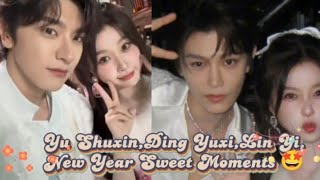 #yushuxin #dingyuxi#linyi#sweet #moments New Year Part 1,Hunan#love TV#trending #couple#chinesedrama