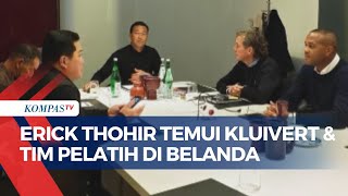 Erick Thohir Bertemu Patrick Kluivert di Belanda, Bahas Laga Timnas di Kualifikasi Piala Dunia