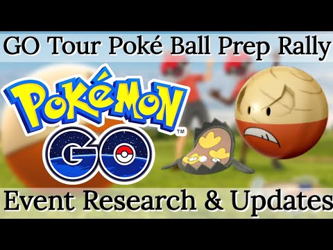 Go Tour Poke Ball Prep Rally Event Pokemon Go Pokemon Go New Research Hisuian Electrode Pokemon