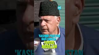 'Kashmir Pakistan Nahi Banega, Nahi Banega...': Farooq Abdullah After Ganderbal Terror Attack