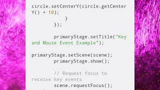 CS3391 UNIT 5 Handling key mouse event in java @ComputerScienceEngg