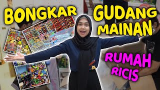 RICIS BONGKAR GUDANG MAINAN RATUSAN JUTA !!! Siapa yang mau ??