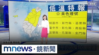 【12/30週一天氣】明日東北季風增強！北、東北轉涼　東半部有雨｜#鏡新聞