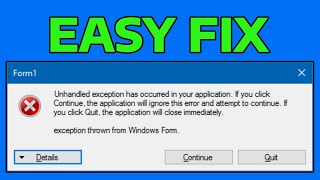 How To Fix Just In Time JIT Debugging Error in Windows