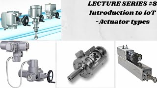 Actuator Types|Introduction to IoT|Motors|Gears|Pulleys|Hydraulic & Pneumatic|SMP|Thermal&Magnetic