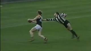 Kevin Bartlett goal - 1975 Elimination Final. VFL AFL Richmond Collingwood