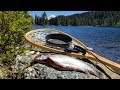 Catch, Cook and Camp Ep. 5 * Fishing Under a Volcano! * Two Night SOLO Adventure in Siskiyou