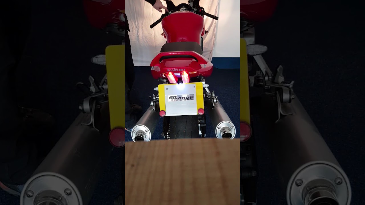 Motorcycle Plate Flipper - YouTube