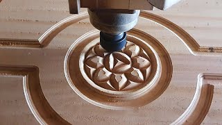 CNC Router Top wooden Door Design #shorts #beddesign