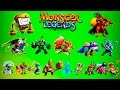 Monster Legends - THE BEST LEGENDARY ATTACKS - Ataques Especiales De los Monstruos