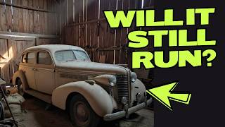The Barn Held a Secret: A 1938 Buick Time Capsule - We Tried to Start It!