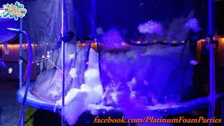 Platinum Foam parties - Foam + Trampoline = a whole new experience!