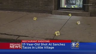17-Year Old In Critical Condition After Shooting At Little Village Restaurant