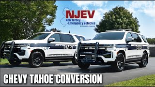 Chevy Tahoe Conversion Chief's Vehicle - NJEV (a PL Custom Company)