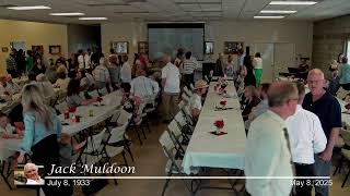 Jack Muldoon, July 8, 1933 to May 8, 2025 - Celebration of Life
