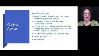 MAV 2021 VCE student revision lectures introduction - Mathematical Methods