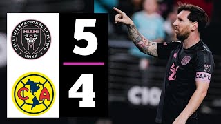 MESSI'S MIAMI MADNESS: A NEW ERA OF SOCCER | Inter Miami vs Club América 2-2 (3-2) | Highlights 2025