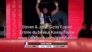 Gipsy Fusion entrée du Boxeur Kaway Toutin - L'équipe 21 TV