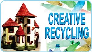 ❣Plastic Bottles Recycling Craft Idea - DIY Fairy House❣
