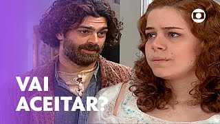 Petruchio tenta convencer Bianca a parar com greve de fome! | O Cravo e a Rosa | TV Globo