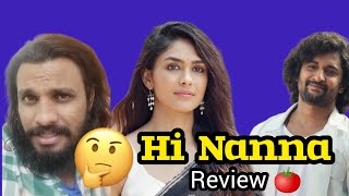 Hi Nanna Review 🍅 #nani #hinanna #mrunalthakur