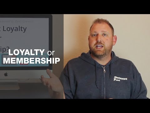 Loyalty or membership