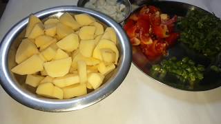 Potato vegetable vegetable. Recipe for making food. How to make food | method of making vegetables