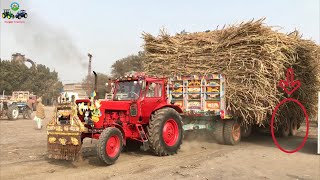 Belarus 510 | 32FT 12 Wheel Tralla 66,000KG (1650 Maund) Sugarcane load
