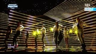 140914 T-ara (티아라) - I Don't Want You \u0026 Sugar Free @ SBS Inkigayo