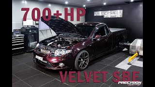 HUGE 700hp STOCK Bottom End Barra - Ford Falcon XR6T Ute - Powercruise / Roll racing perfection