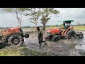 kubota l4508 in mud sri lanka agriculture