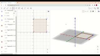 @Play:Create congruent square based pyramids in geogebra #youtubeeducation