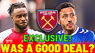 LOOK! HOW EVERTON SAVED WEST HAM FROM A £20 MILLION SUMMER TRANSFER- WEST HAM NEWS TODAY