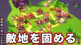 前回の穴だった速い敵を狙って自動化タワーディフェンス【Tower Factory】