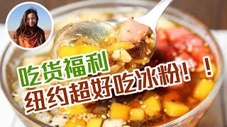 【吃货福利】纽约小伙伴有福 | 可爱狗狗和你一起享用这家超好吃冰粉