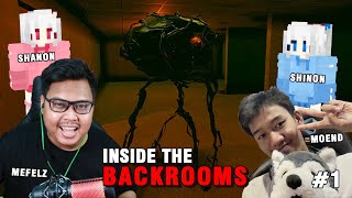 AKU DAN KACUNGGAMING BERSATU UNTUK KELUAR DARI RUANGAN MENGERIKAN INI !! #1【INSIDE THE BACKROOMS】